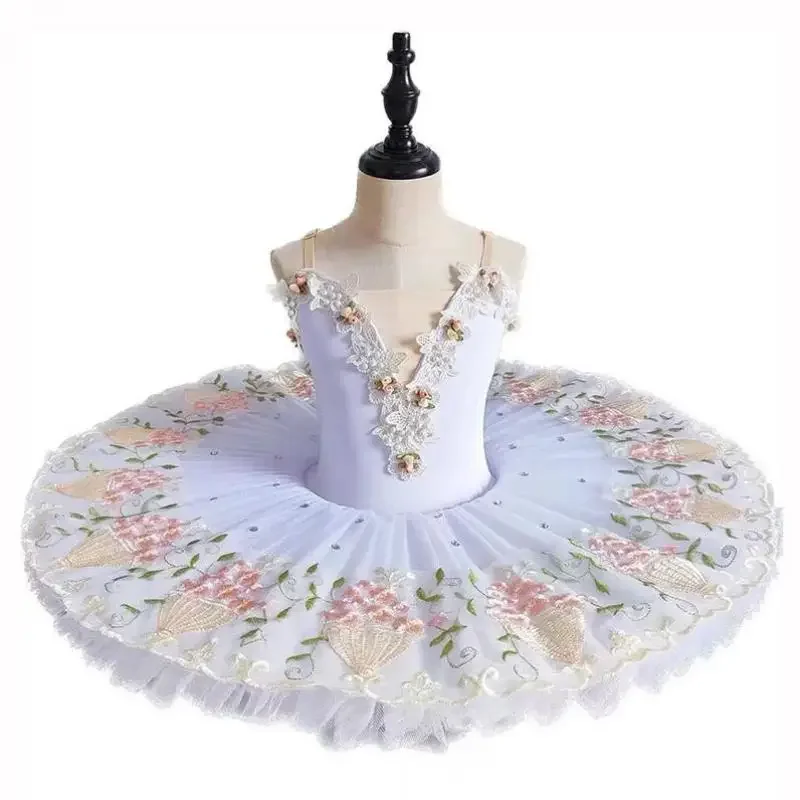 

Ballet Tutu Skirt Adult Women Professional Ballet Tutu For Girls Kids Swan Lake Tutu Ballerina Party Embroidered Dance Costumes