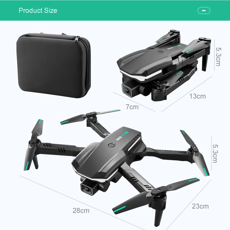 KK3 Pro Mini Drone, flight is stable with altitude hold mode function .
