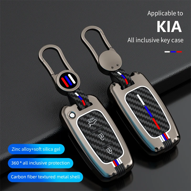 

3 4 Buttons For Hyundai Genesis Coupe Sonata Ix35 For Kia Forte Sportage K2 K5 TPU Car Key Case Cover Shell Keychain Accessories