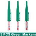 3 PCS Green Markers
