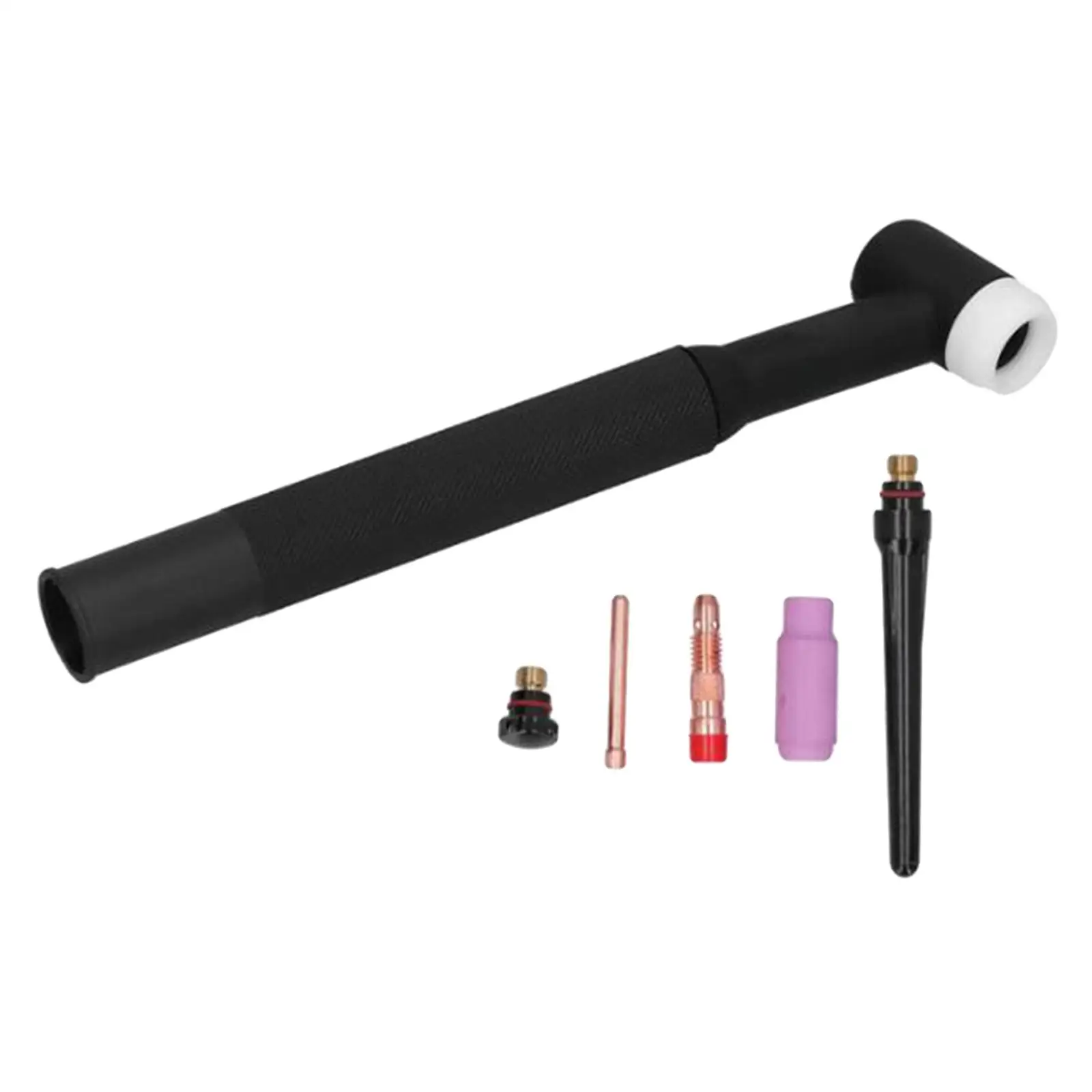 TIG Welding Torch Tungsten with Power Cable Hose Gas Valve Control and Adapter Accessory 4