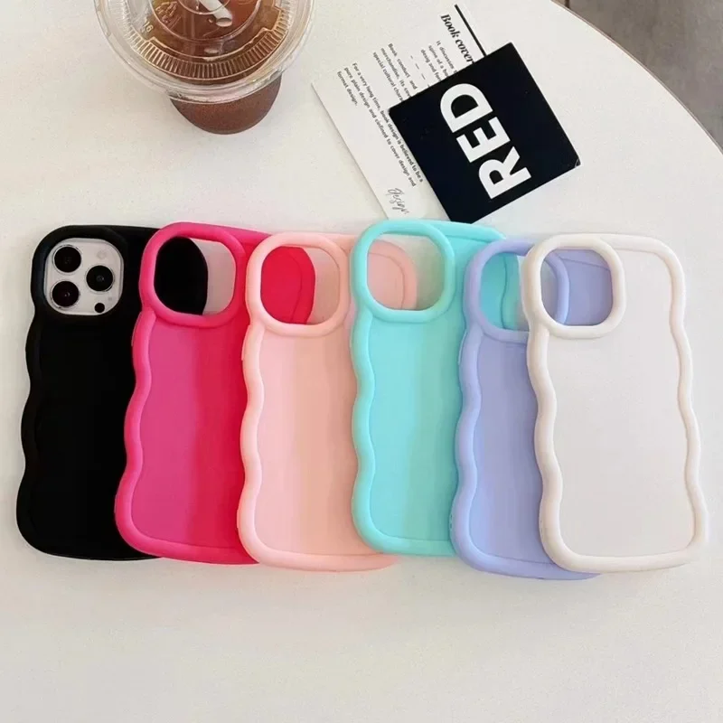 Soft Silicone Candy Phone Case - Vibrant & Durable Protection Cover
