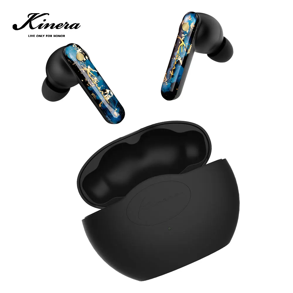 

Kinera YH802 TWS Bluetooth Headphone Active Noise Reduction Hybrid ANC -35db Earphone In-Ear HIFI True Wireless Charging Earbuds