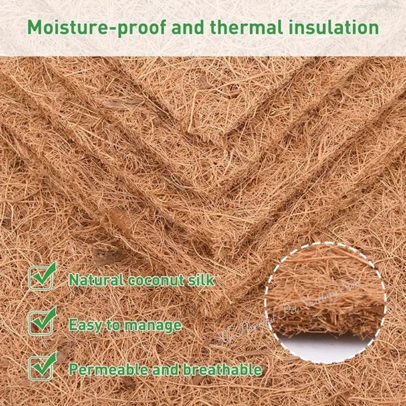 Chicken Nesting Mats 10/6/1pcs Portable Chicken Coop Bedding Non Disposable Wooden Laying Hen Nesting Pads Poultry Supplies