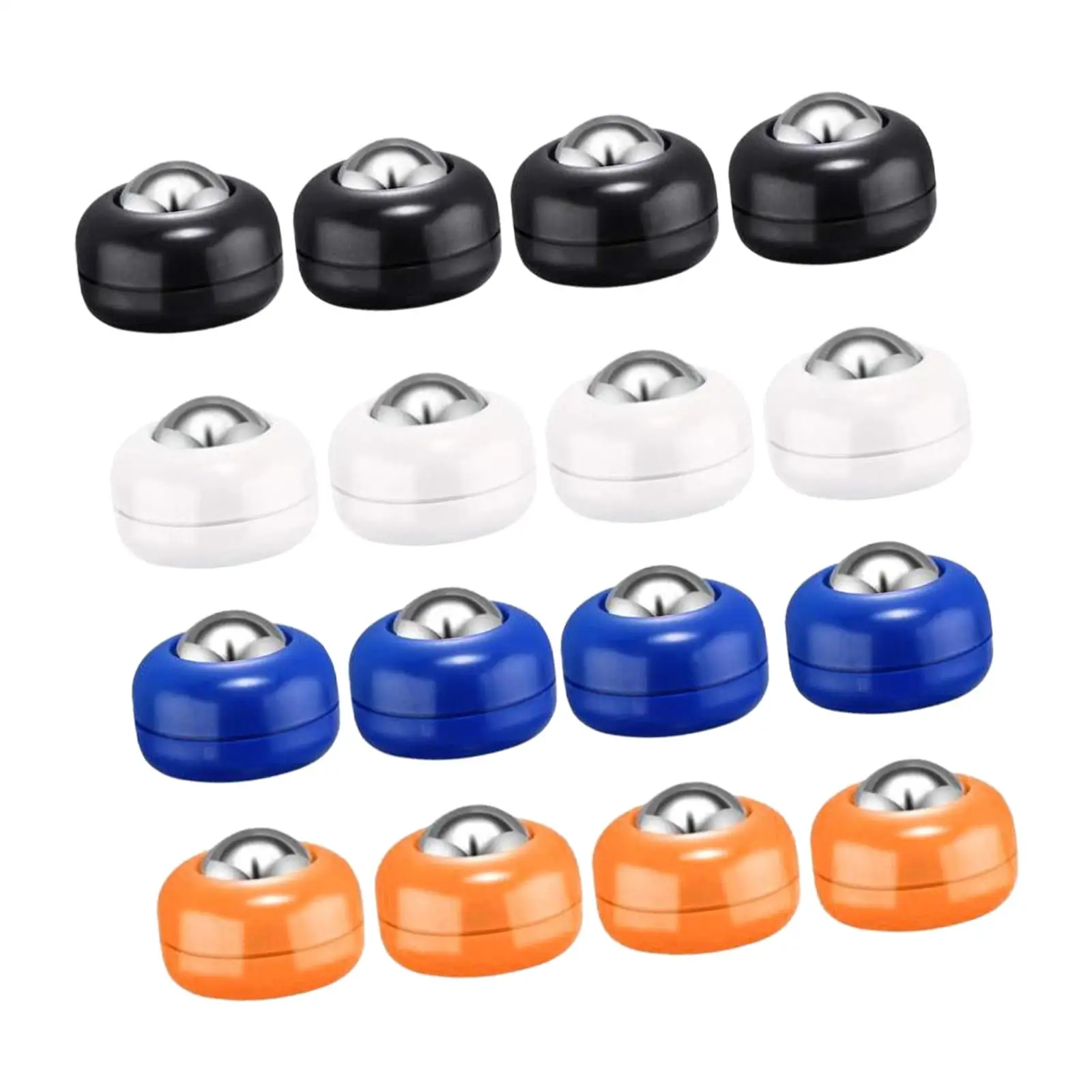 16x Shuffleboard Pucks Shuffleboard Accessories 4 Colors Indoor Shuffleboard Games Pucks for Kids Adults Leisure Sports Playing