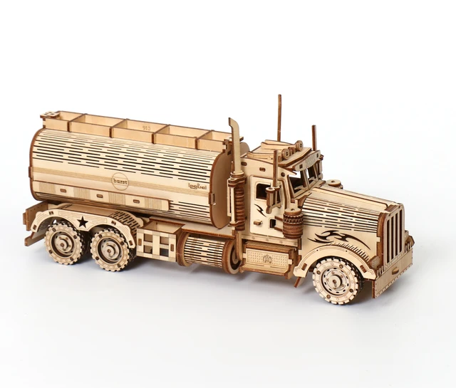 WOODEN.CITY - Wooden Truck Kit Model Cars to Build for Adults - Truck Model  Kits to Build for Adults - Car Model Kit Wooden 3D Puzzles for Adults 