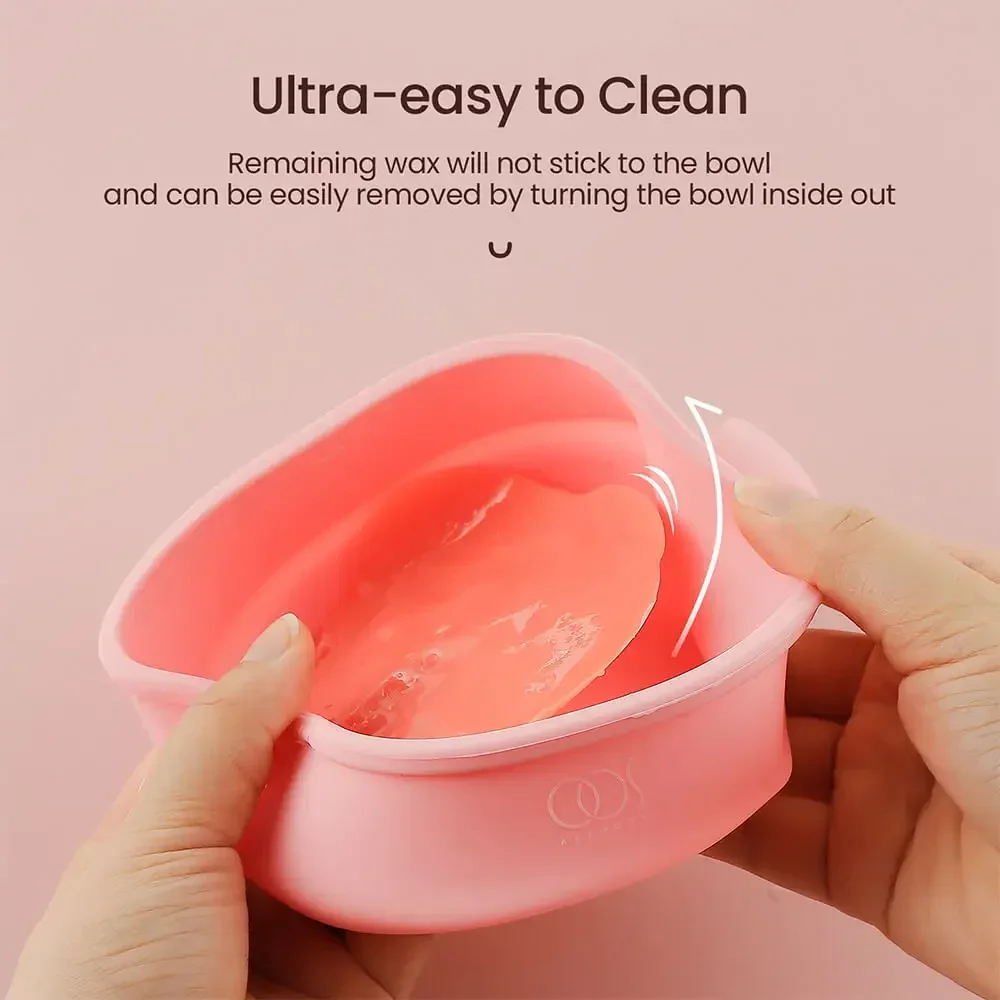Wax Heater 400ML Foldable Heater Hair Removal Wax Machine SPA Body Epilator Paraffin Pot Travel Portable Silicone Wax Warmer