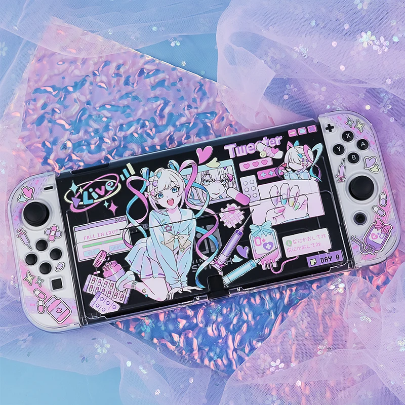 Adorable Anime-Inspired Transparent Protective Case