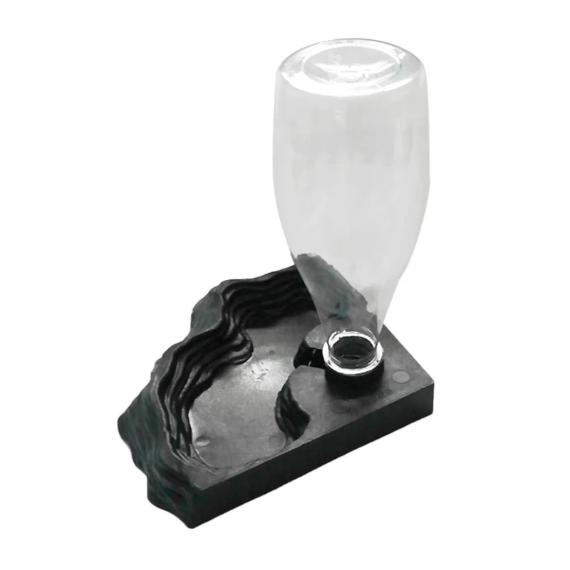 Reptile Feed Bowls 400ML Pet Reptile Dish Bowl Feeder Water Dispenser