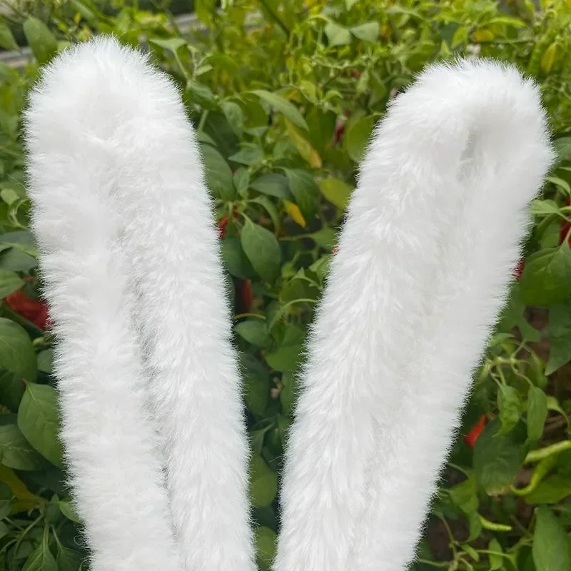 20mm Rabbit Plush Iron Wire Strip Stick Colorful Wool Twist Wire Sticks DIY Miniature Animal Pet Toys Handmade accessories craft toys doll handmade accessories