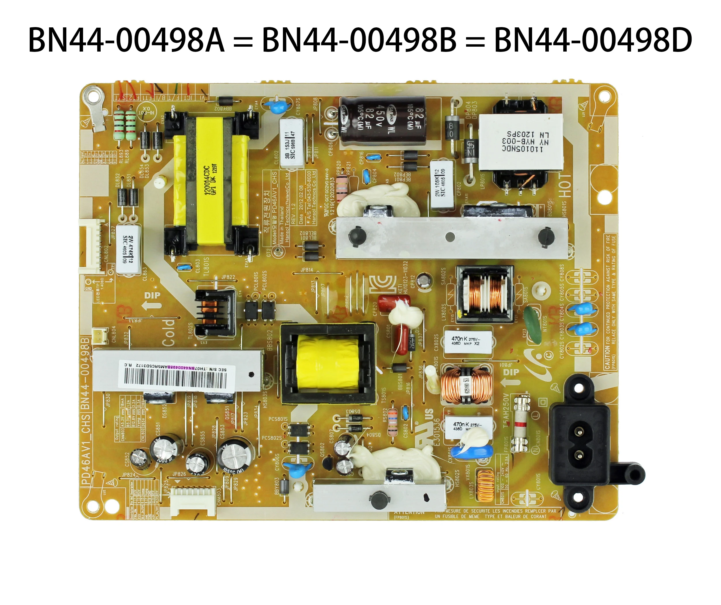 BN44-00498B-BN44-00498D-PD46AV1-CHS-Power-Board-for-UE40EH5300W ...