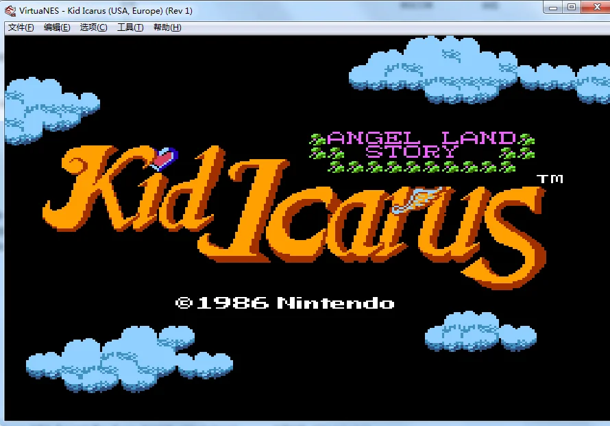 Kid Icarus for FC Console 60Pins Video Game Card