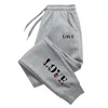 Womens Tracksuit Trousers New LOVE Letter Print Street Luxury Sweatpants Daily Casual Simplicity Versatile Jogging Sport Pants 2