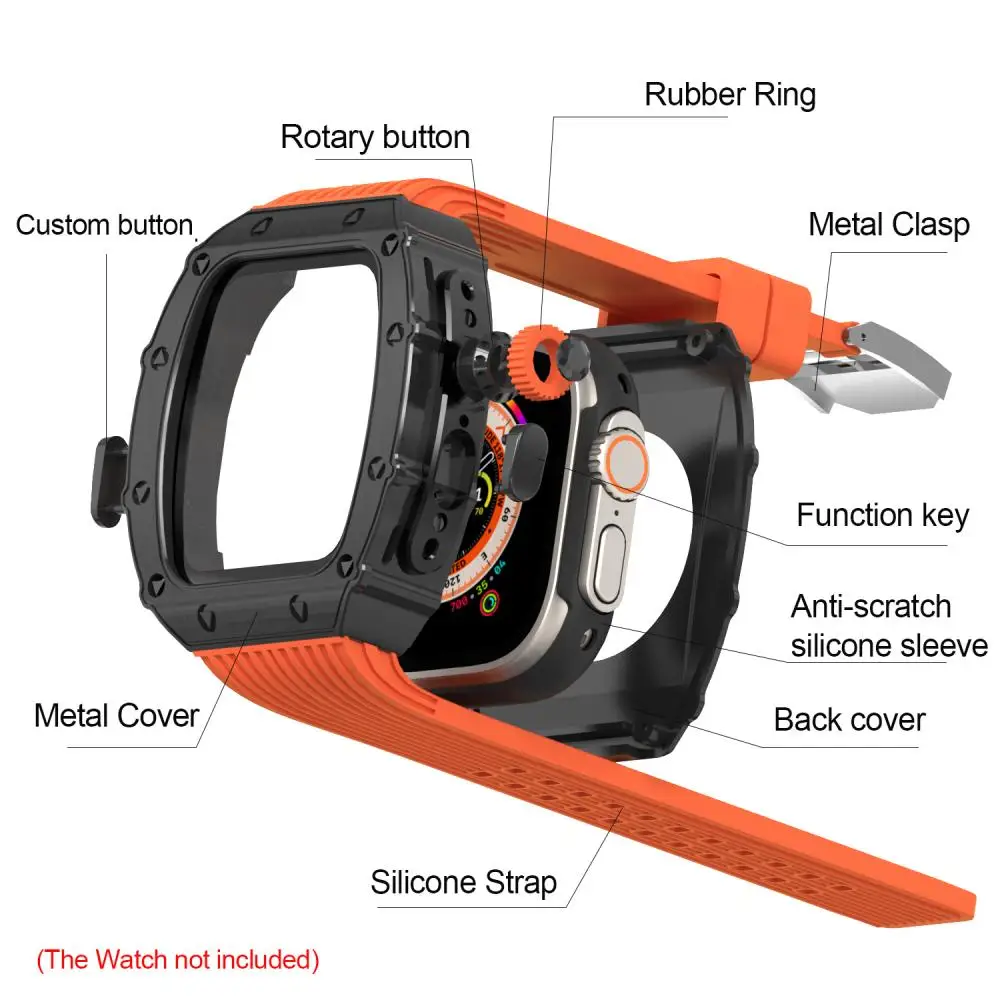 RM  ݼ ﰢ  ̽ , Mod Kit Apple Watch Ultra 2 49mm  Ŀ ,  Ǹ Ʈ