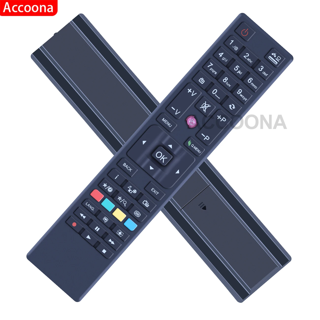 Controle Remoto para tv para tv Lt32n750 Lt55v752 Profilo T1390 Q.24162 Dual Dl48f272p3c Dl32f286p3 Dl32f185p3 Rm-c3182 - Image 2