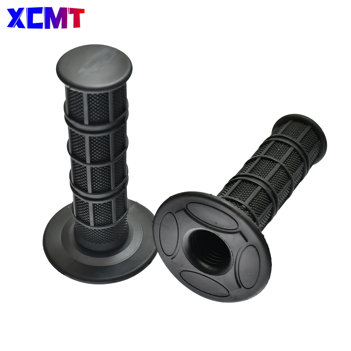 Motocross Dirt Bike Black Gel Rubber Handlebar Grips