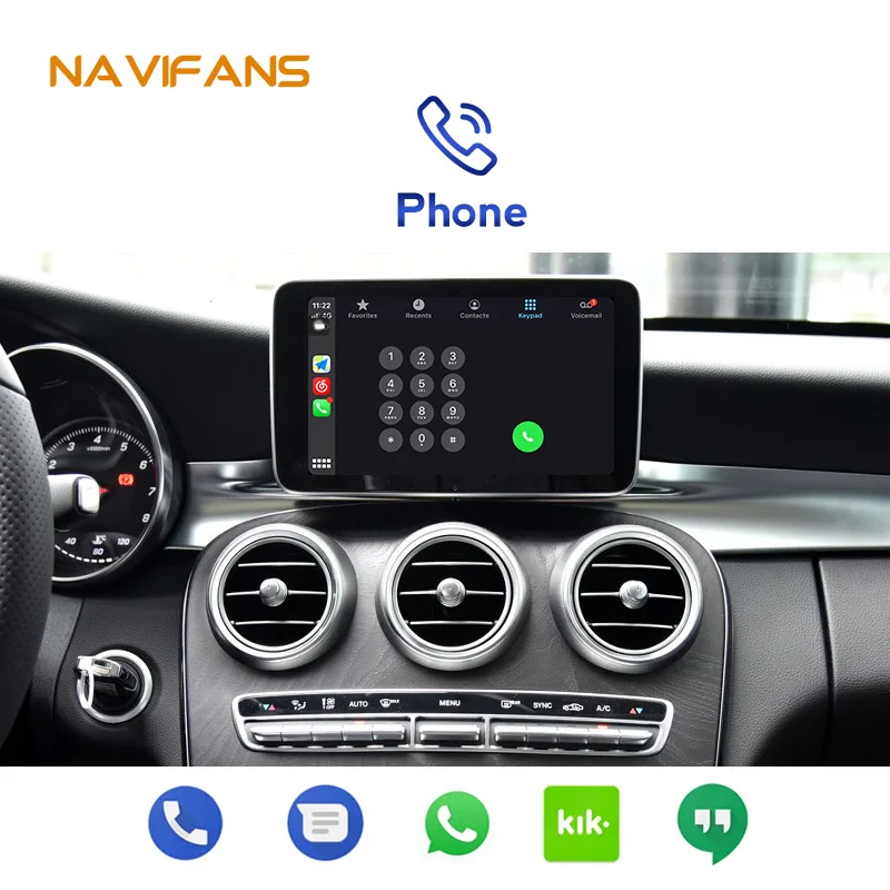 Android Auto sans fil (via AAWireless) / Classe A W177 /