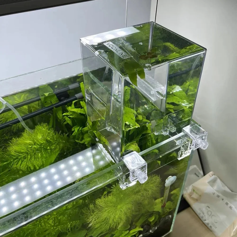 Negative Pressure Fish Tank Clear Aquarium Extender Fish Bowl