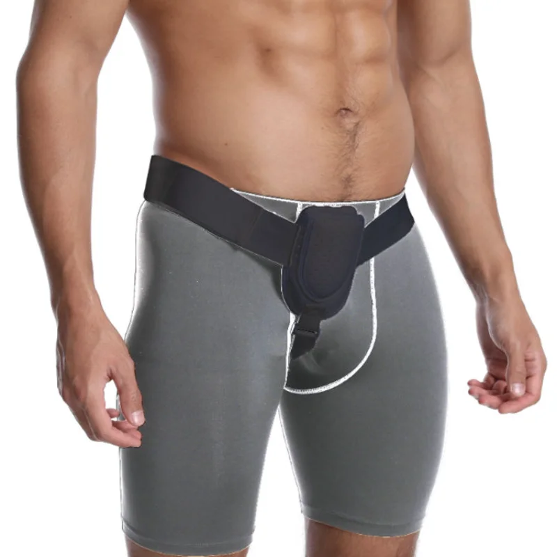 Man Health Care Underwear Hernia Prevent Waist Belt Boxers Fabric Easy Wear Unilateral Breathable Physical Therapy Lingerie