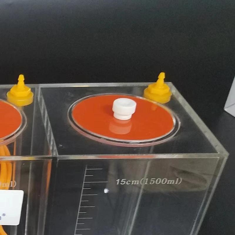 Red Starfish Dosing Pump Scale Liquid Storage Bucket Scale 1.5L/2.5L/4.5L Liters Acrylic made Reef