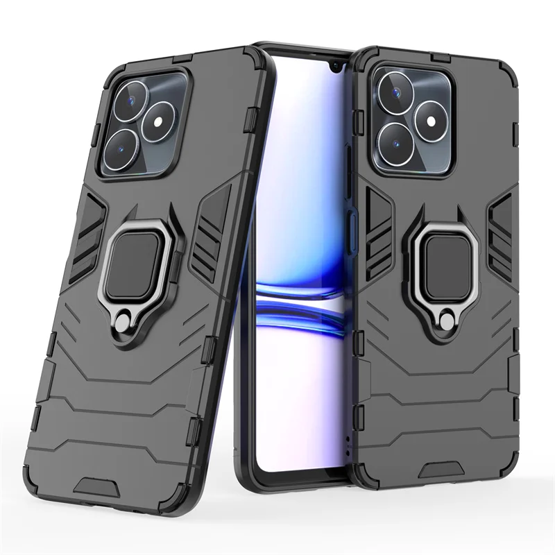 For Realme Note 50 Case Cover OPPO Realme Note 50 Capas Phone Bumper Back Shockproof Ring Magnetic Holder Fundas Realme Note 50 S2ef4d83aa9db453aa6e81f730855b95fJ