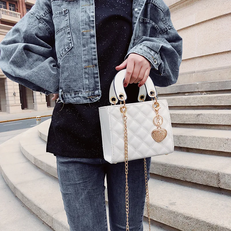 Handtasche Marke Totes Hochwertige Mode Klassische Gesteppte Tasche Mit Quadratischem Griff Frauen Umhängetaschen_voghion.com