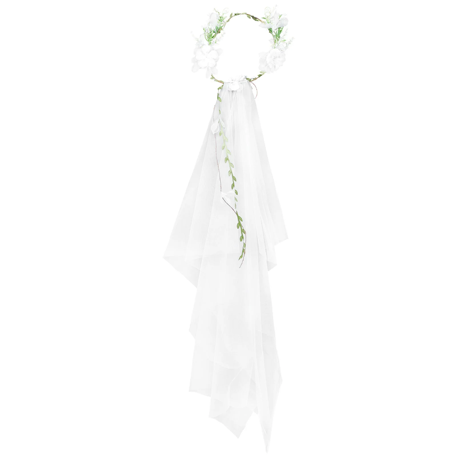 

Wedding Dress Bride Boho Decor First Communion Veil for Girls Catholic Beautiful