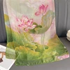 Luxury Brand Women Beach Scarf Georgette Silk Shawls Design Print Headband Female Summer Headband Wraps Sunscreen Hijab 2023 1