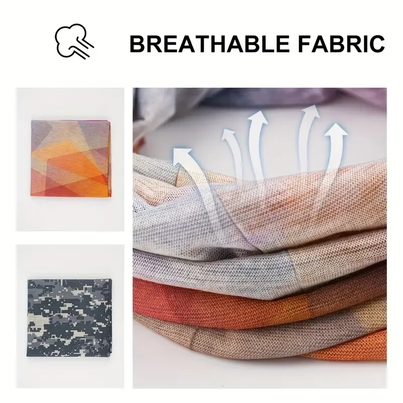 Outdoor Sports Cycling Neck Gaiter, Breathable Sunscreen Headscarf, UV Protection Headband Scarf, Mask Neck Cover For Cycling