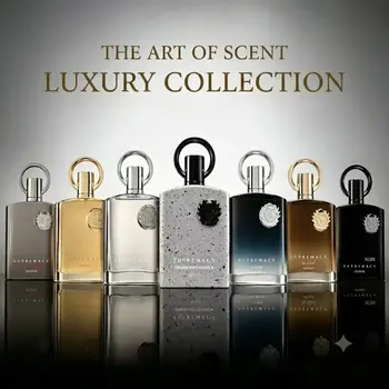 Profumo di Alta Qualità Supremacy Noir & Incense, Spray EDP di Lusso per Uomo, Squisito Profumo Orientale Legnoso per Regali