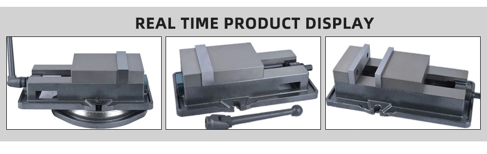 Fräsmaschine CNC-Präzisionsmaschinenschraubstock 5 Zoll 6 Zoll 8 Zoll Bearbeitungszentrum Winkelschraubstock Flachzange – Detail 9