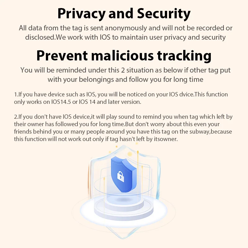 4PCS Smart Tag iPhone GPS Tracker Air tag Work with Apple - AIXIVO product image