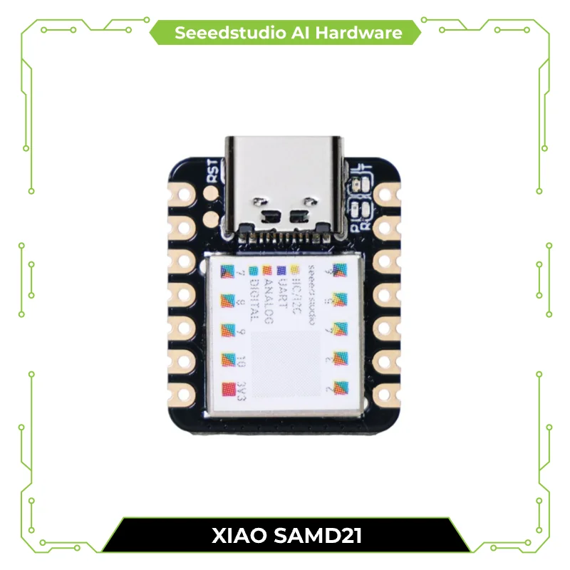 씨드 스튜디오 샤오 SAMD21 아두이노 마이크로컨트롤러, 웨어러블 기기용 풍부한 인터페이스, SAMD21n 기반, 가장 작은