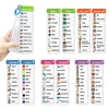 English Writing Words Lists Cards ESL Teaching Materials Sight Words Vocabulary Building Autism Learning Toys Montessori 3