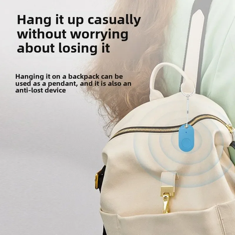 Mini Fashion Smart Dog Pets Bluetooth 4.0 GPS Tracker Anti-lost Alarm Tag Wireless Child Bag Wallet Key Finder Locator