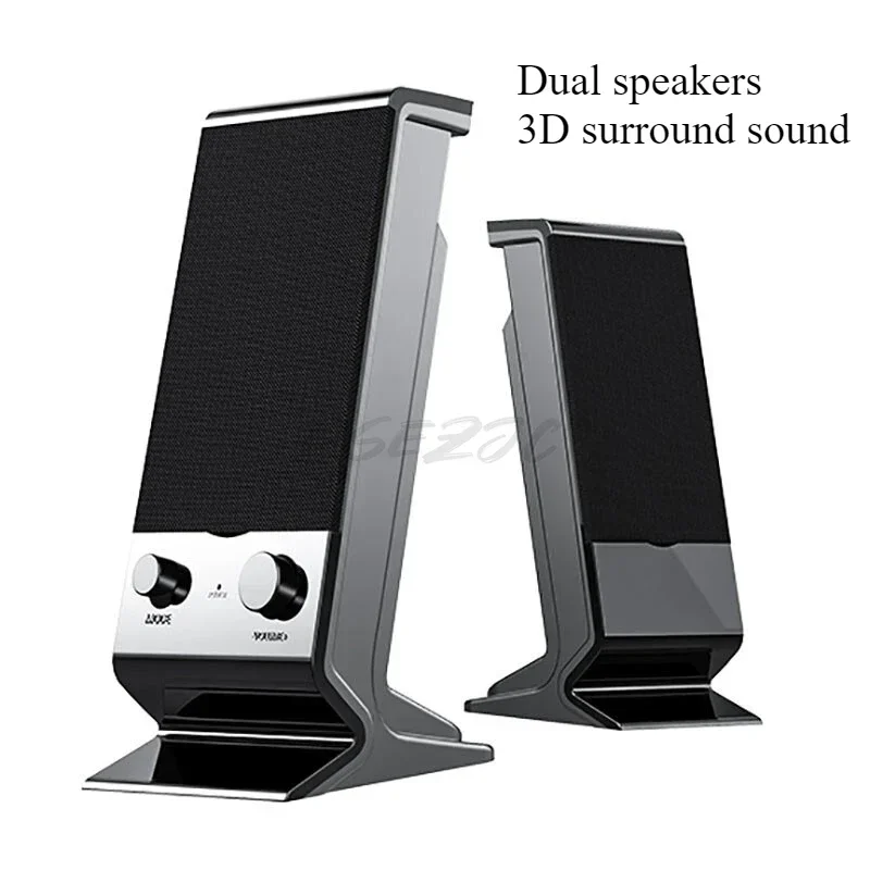 V-112 Computer Small Speaker Desktop Computer Home Bluetooth Speaker Subwoofer Multimedia Mini USB2.0