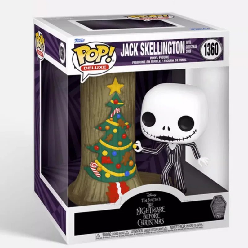 

Anime Disney Jack Skellington The Nightmare Before Christmas 30th Anniversary Action Figures Toys Handmade Model Kids Gifts