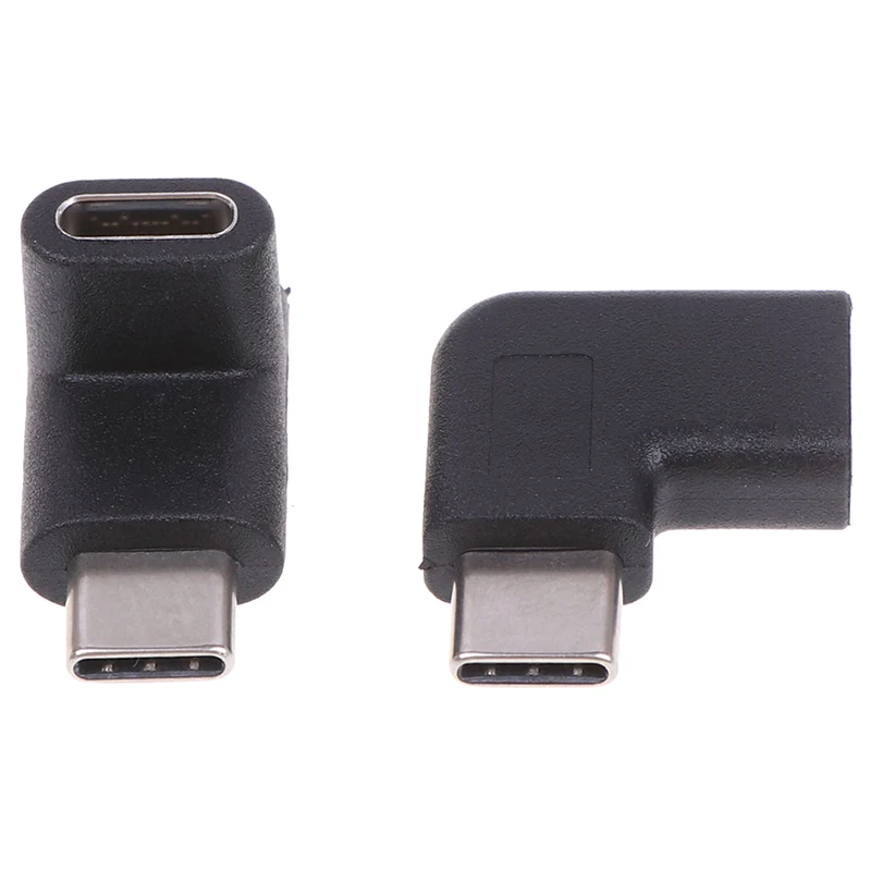 

Прямоугольный адаптер-конвертер 90 градусов USB 3.1 Type C «штырь-гнездо»