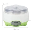 110V/220V Yogurt Maker Machine Stainless Steel Container Yogurt Maker for Homemade DIY Yogurt Green 15W DIY Yogurt Maker Machine 6