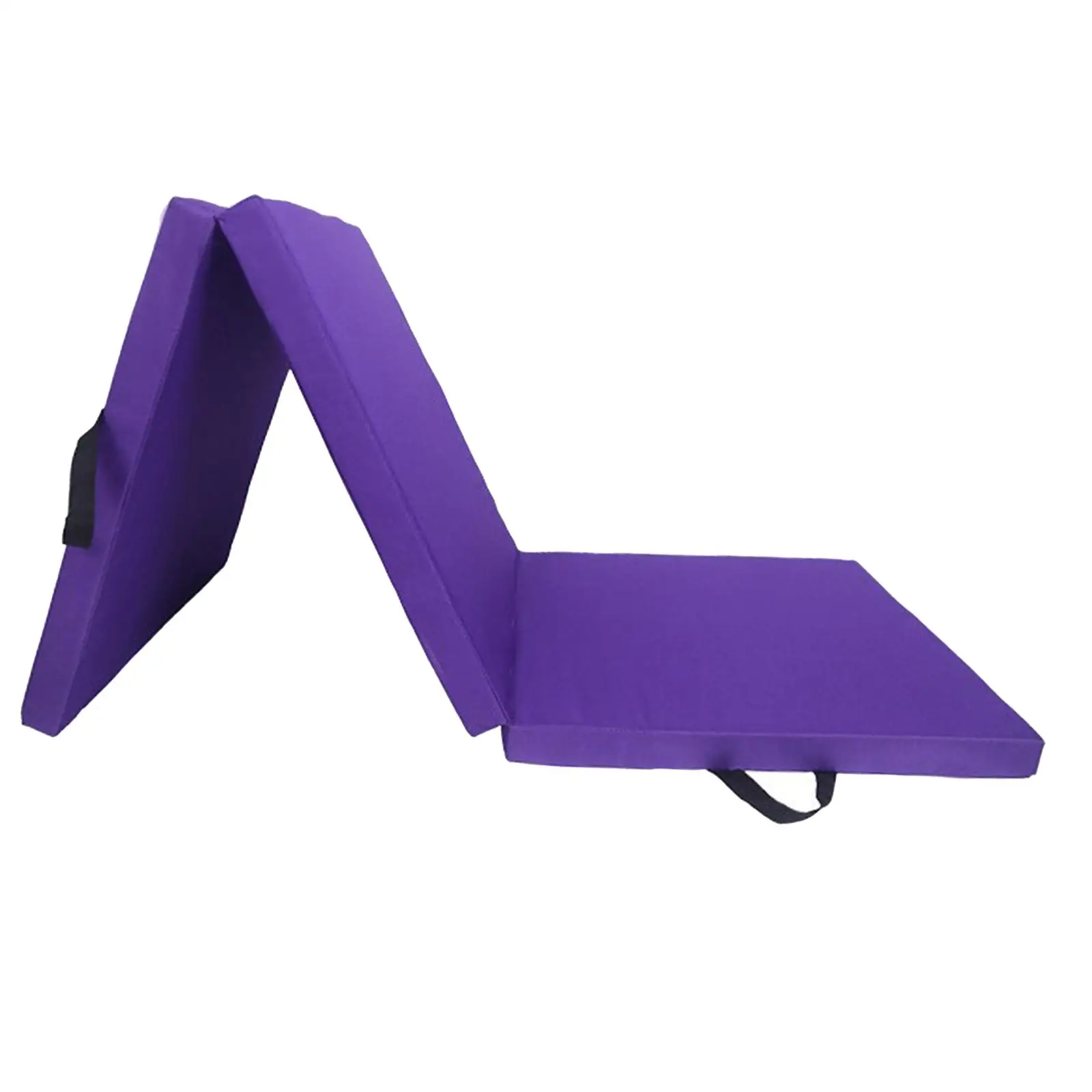 Three Fold Folding Thick Exercise Mat Yoga Pad for Stretching Training Fitness