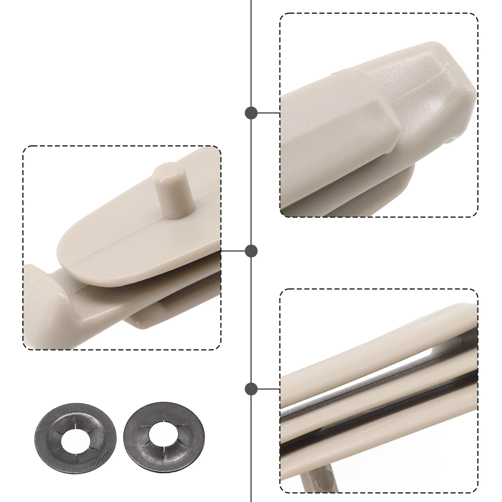 Rear Belt Clip | Durable Plastic Belt Holder | Car Accessories