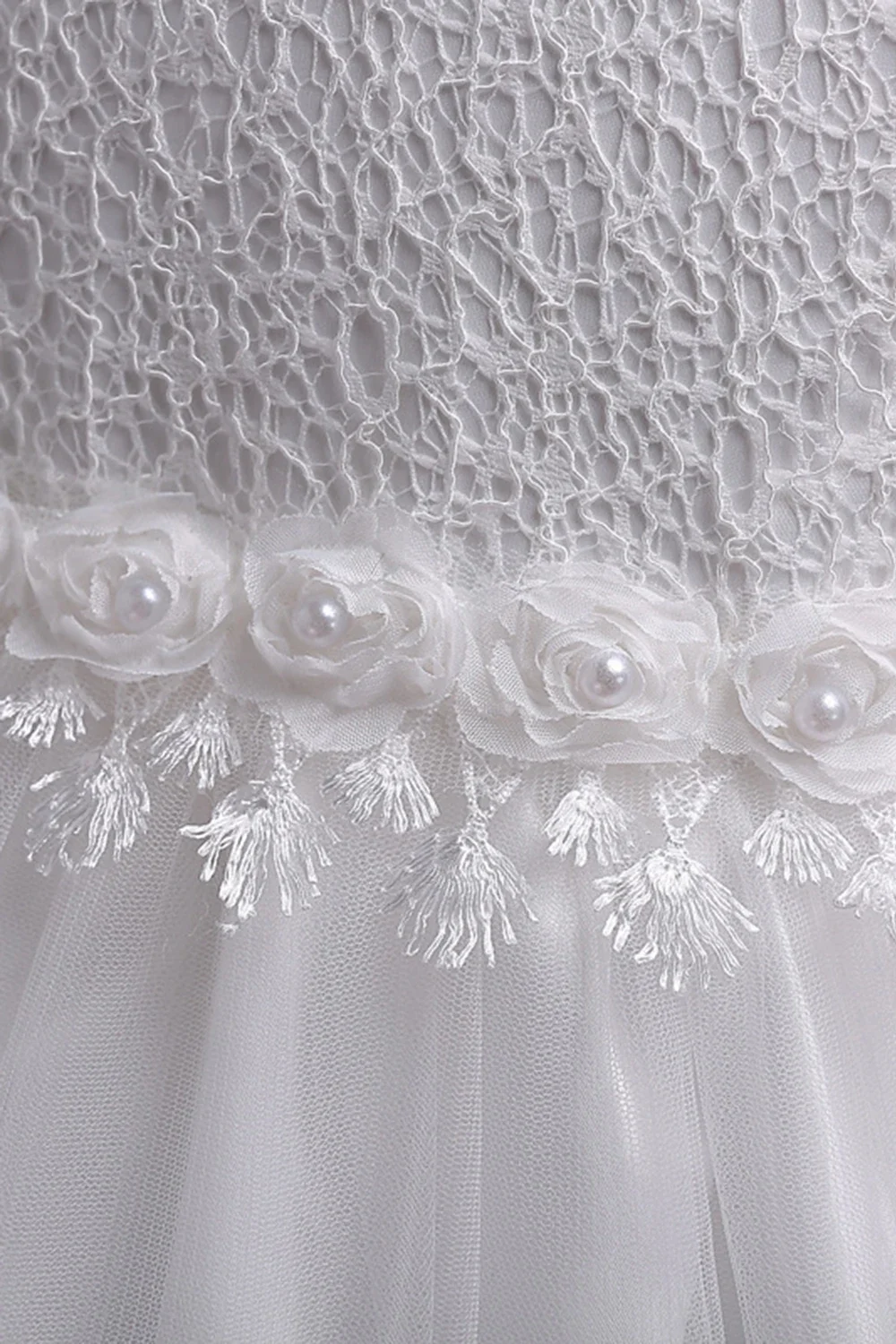 Lovely Lace Appliques Flower Girl Dresses Kids Evening Gowns for Wedding First Communion Dresses 2-10Yrs Flower Girl Dresses,Floral Appliqu&eacute; Dress