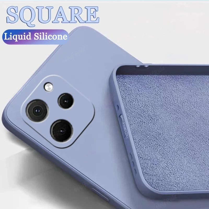 Custodia Trasparente In Silicone TPU Per HUAWEI NOVA Y60 - Stampa Volpe Rossa, Antiurto E Antigraffio