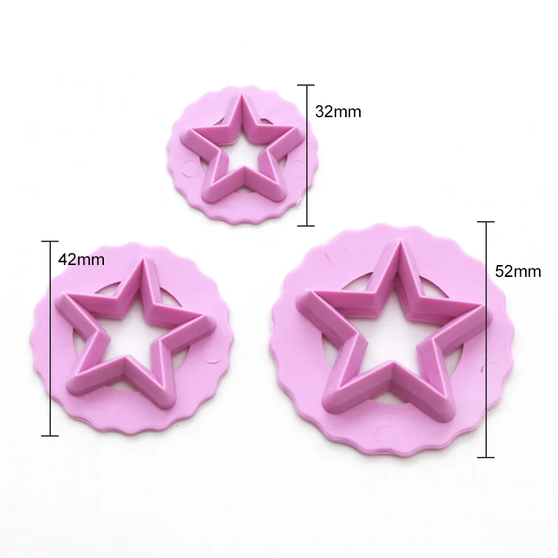 Small Bird Star Heart Polymer Clay Cutter Jewelry Making DIY Earring Mini Cutting Mold Pottery Ceramic cookie Cutter 3pcs