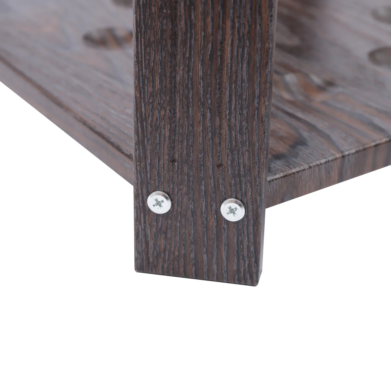 Multifunktionaler quadratischer 8-Loch-Billard-Queue-Rack, Pool-Stick-Ständer, Holzmaserung, Halter für Angelrute, Golfschläger – Detail 7
