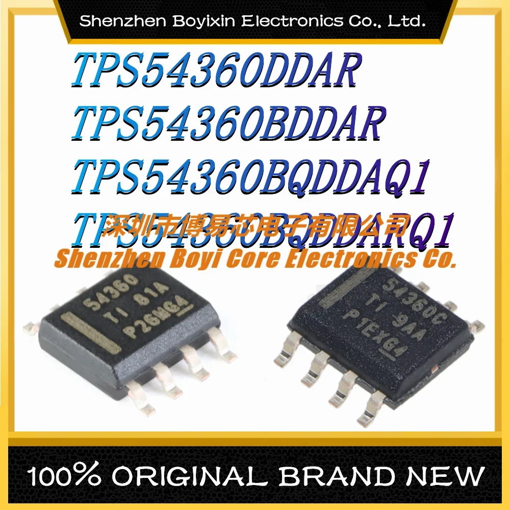 TPS54360DDAR TPS54360BDDAR TPS54360BQDDAQ1 TPS54360BQDDARQ1 Package SOP-8 New Original Genuine Step-down DC-DC Power IC Chip new original in stock max77812ewb t 77812 code max77812 ewb wlp 64 20a switch tunable step down dc dc power chip ic