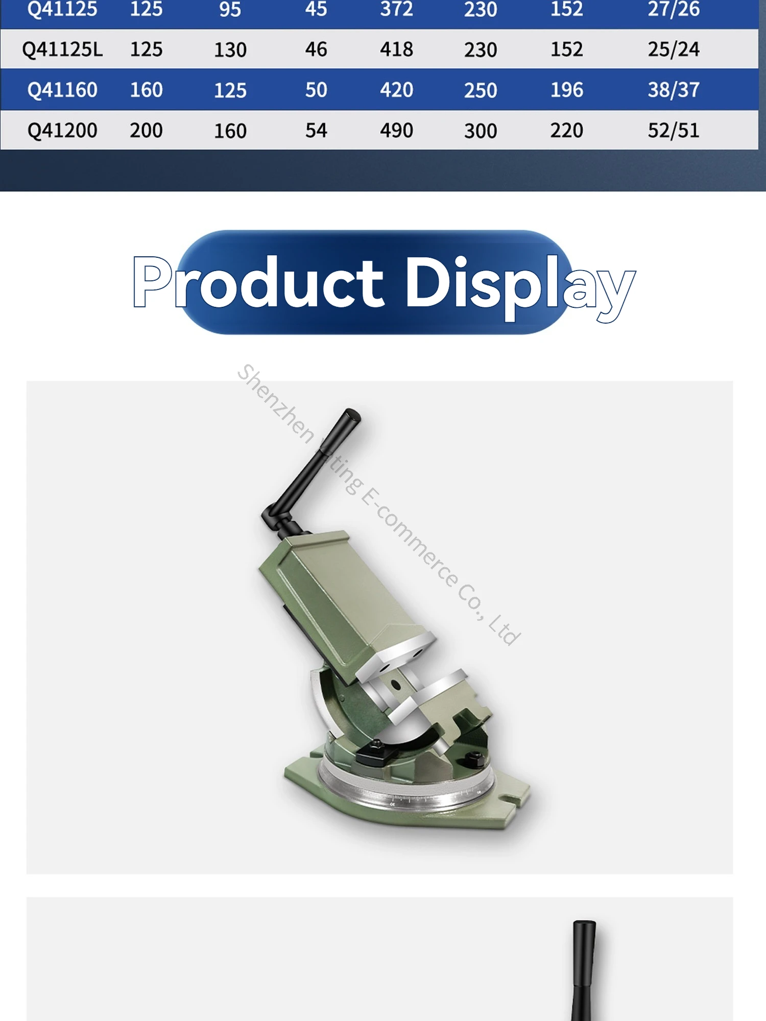4Inche Heavy Duty Tiltable Pliers, Angle Table Pliers, Drilling Machine, Milling