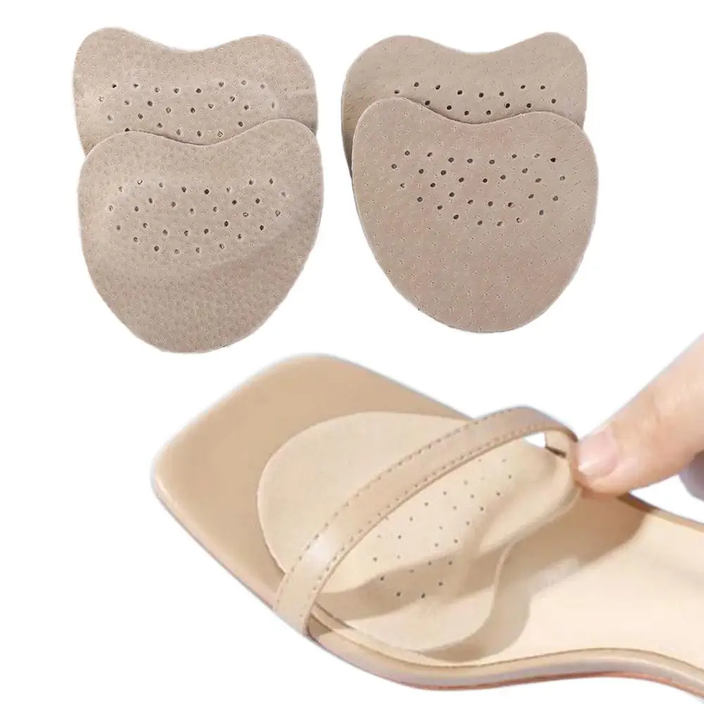 Heel Shoes Foot Care Tools Support Forefoot Comfort Padding Heels Patch Foot Arch Pad Leather Massage Insoles Forefoot Pads аэратор al ko comfort 38 e combi care