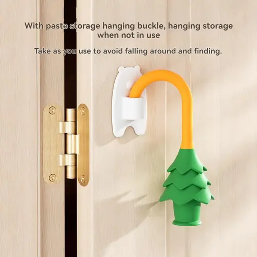 Child Safety Anti-Pinch Hand Door Lock Clamp Hanging Door Stopper Card Type - Prevents Closing for Extra Security - Image 3