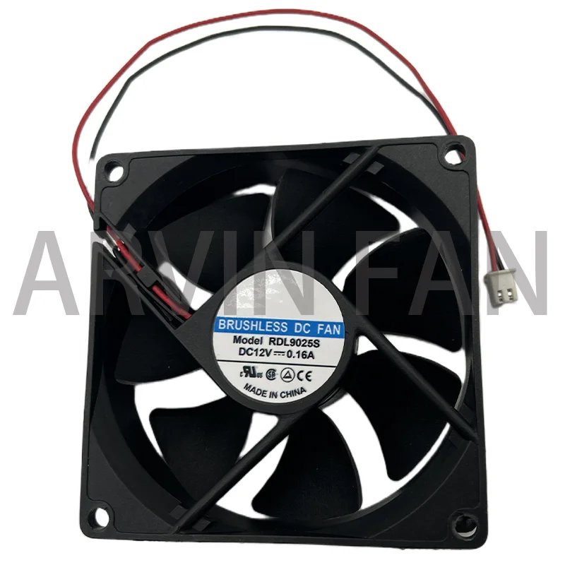 

Original RDL9025S 9025 9cm 90mm 12V 0.16A Ultra-quiet Chassis Power Supply Refrigerator Axial Case Fans